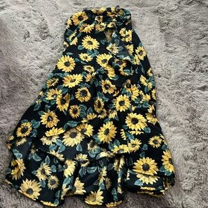 H&M Sunflower skirt